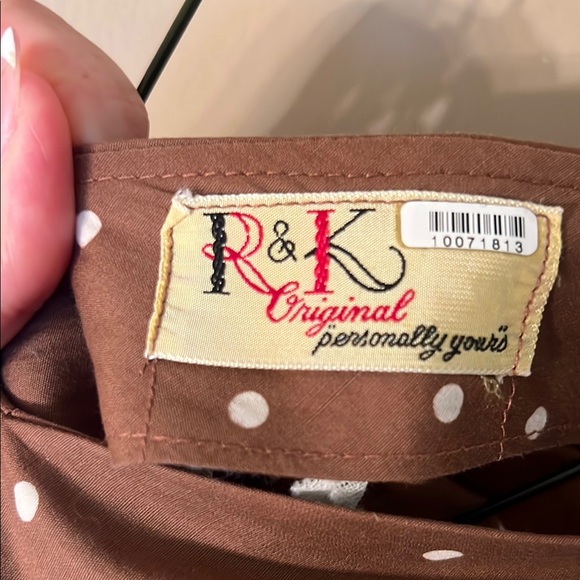 1950s Polka Dot Secretary/Party/Sun Dress - Picture 3 of 8